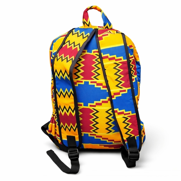 Vibrant Geometric Backpack - Picture 2 of 2
